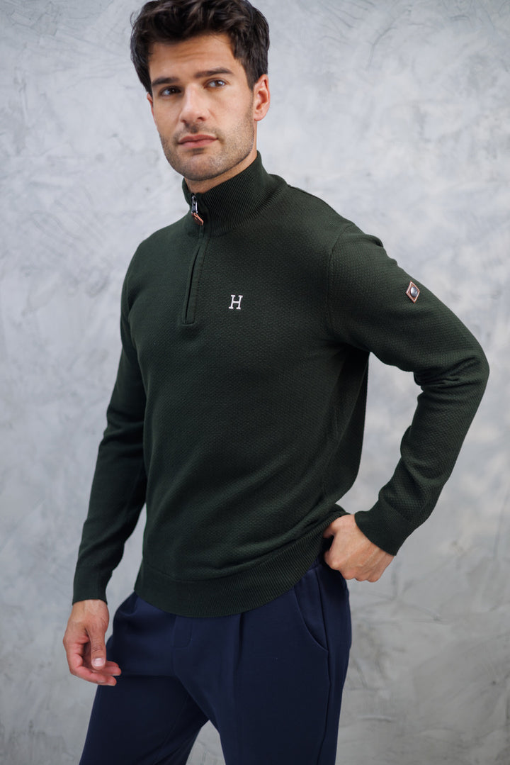 Douglas Quarter-zip Sweater