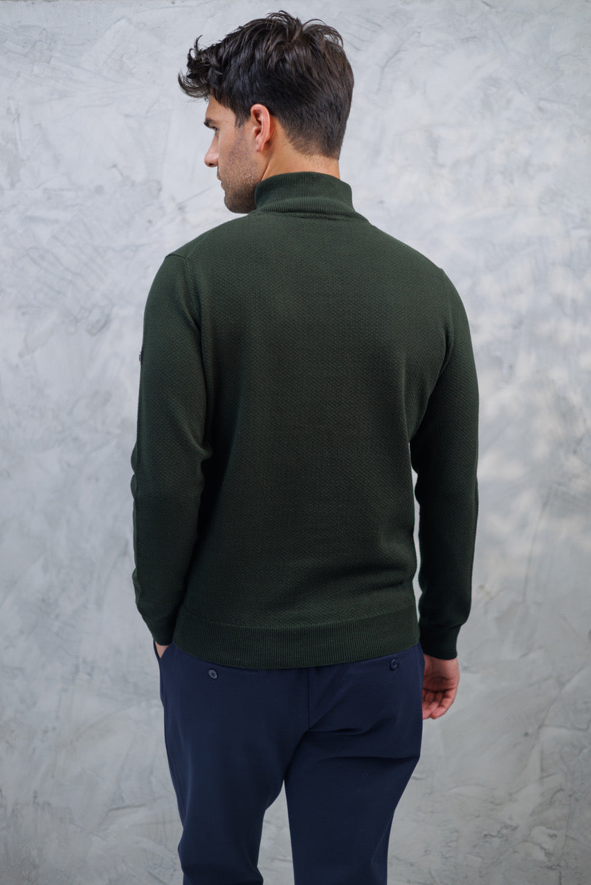 Douglas Quarter-zip Sweater