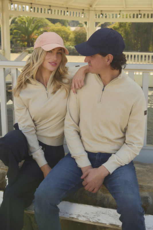 Parmo Pullover 1/4 Zip Sweater