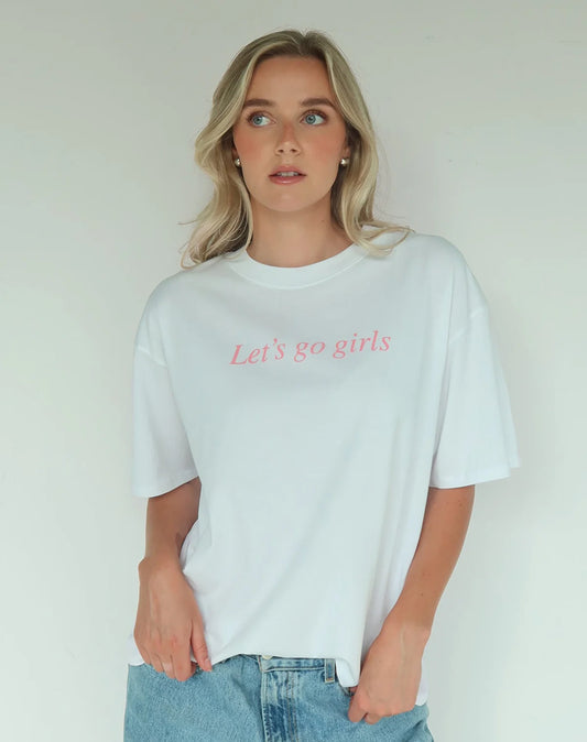 "Let's Go Girls" Boxy Tee