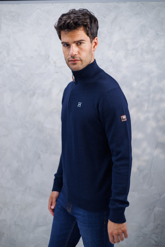 Douglas Quarter-zip Sweater